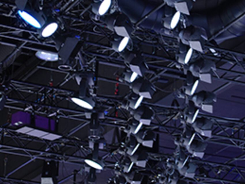 Beleuchtung für Film & Fernsehen, Messe und Industrie