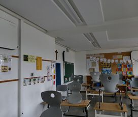 Luftfilteranlage im Klassenzimmer